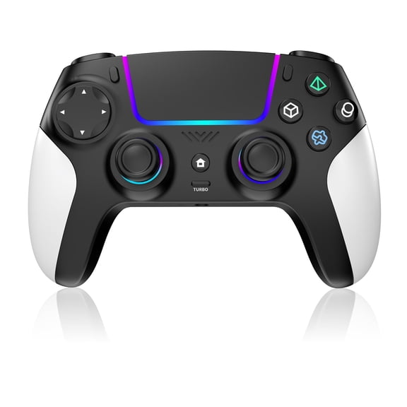 Control inalámbrico AFMVV para PS5 con LED RGB, turbo y vibración