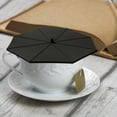 thumbnail image 2 of Uklsqma Umbrella Shape Stop Leak Mug Lids 5Pc | Reusable Sealable Cup Covers with Rounded Edges | Leak-Proof Silicone Mug Covers for Coffee Tea Travel Home Office Use, 2 of 4