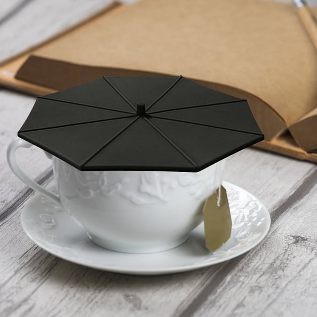 Couvercle de Tasse en Forme de Parapluie Scellable 5 Pcs
