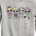 thumbnail image 3 of LOL Surprise! - LOL Squad - Toddler And Youth Crewneck Fleece Sweatshirt, 3 of 5