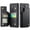 Black, variant on For Samsung Galaxy S25 FE Case with Card Holder, Wallet Case for Women Men with RFID Blocking, Durable Leather Kickstand Magnetic Clasp Shockproof Phone Case for Samsung Galaxy S25 FE