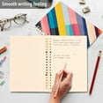 thumbnail image 4 of FORMRS 1-Subject Spiral Notebook 8" x 5" College Ruled 60 Refillable Sheet, 2 Pack, Color Striped, 4 of 7