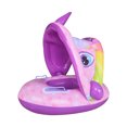 thumbnail image 1 of Flotador de piscina para bebés con toldo solar - Anillo de natación inflable Juguetes para bebés Wmkox8yii jkg1974, 1 of 2