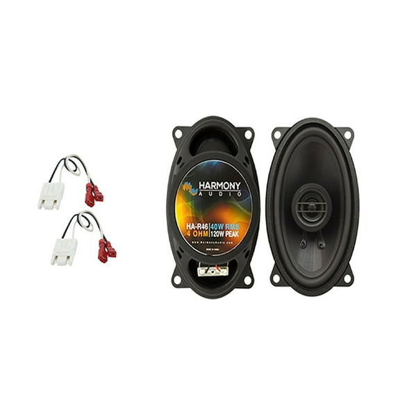 Fits Chevy S-10 Pickup 94-01 Front Dash Replacement Speakers Harmony HA-R46