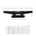 thumbnail image 3 of Nylon Boat Rope Cleat Portable Open Base Cleat Dock Desk Line Cleat with Stainless Steel Screw for Yacht, 3 of 8