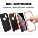 thumbnail image 3 of Entronix Funda Resistente para iPhone X/XS, Triple Capa, Resistente a Golpes y Anticaídas, Color Naranja, 3 of 7