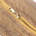 thumbnail image 4 of Bolsa de mano de noche Likrtyny con diamantes de imitación dorado, 4 of 9