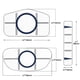 thumbnail image 5 of 10 etiquetas de cinta de impacto para conductor de Golf, cinta de impacto para conductor, pegatinas de impacto de Golf, pegatinas de entrenamiento de Zulema Etiquetas de impacto de golf, 5 of 8