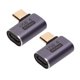 thumbnail image 1 of Conector De ángulo Recto Tipo C Macho A Hembra, 2 Uds 7680x4320 Portátil 40Gbps 90 Grados Adaptador USB C 100W Carga Rápida Para Carga, 1 of 8