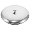thumbnail image 6 of TABLZONE Plated Silver Stainless Steel Lid for Drink Dispensers with Spill Resistant Secure Fit, 6 of 8