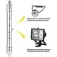 thumbnail image 3 of Pack of 5 R7S Halogen Bulb 118mm 100W 230V, R7S Halogen Rod 118mm, R7S Halogen Bulb Dimmable Halogen Rod Lamp for Building Spotlight, Work Landscape L, 3 of 5
