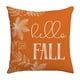 thumbnail image 2 of Oioii Fall Throw Pillows Covers Decorations Autumn Pumpkin Maple Happy Harvest Orange Pillow Covers for Couch Sofa, 2 of 6