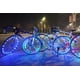 thumbnail image 5 of Paquete de 2 neumáticos de rueda de bicicleta LED con 100% más brillantes y visibles desde todos los ángulos para máxima seguridad (multicolor), 5 of 5