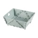 thumbnail image 3 of Cesta plegable 23x20cm con soporte Cajas plegables multiusos Escurridor plegable verde, 3 of 9