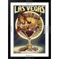 thumbnail image 5 of Art.com Las Vegas, Nevada - Casino Pinup Girl Art Print by Lantern Press, Black Frame Wall Art, 32" x 44", 5 of 5
