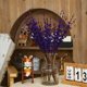 thumbnail image 5 of Flores artificiales Wootkey Purple Jasmine, 10 unidades con ramas, 5 of 9