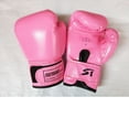 thumbnail image 2 of Guantes Boxeo 2 Uds Karate Esponja Transpirables para Entrenamiento (rosa) Rojo, 2 of 9