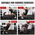thumbnail image 2 of Weight Bench,Blacksmith Foldable Workout Bench with Leg Extension,Preacher Curl and Extended Headrest, 880 LBS Capacity Incline Decline Bench for Home Gym Full Body Exercise, 2 of 8