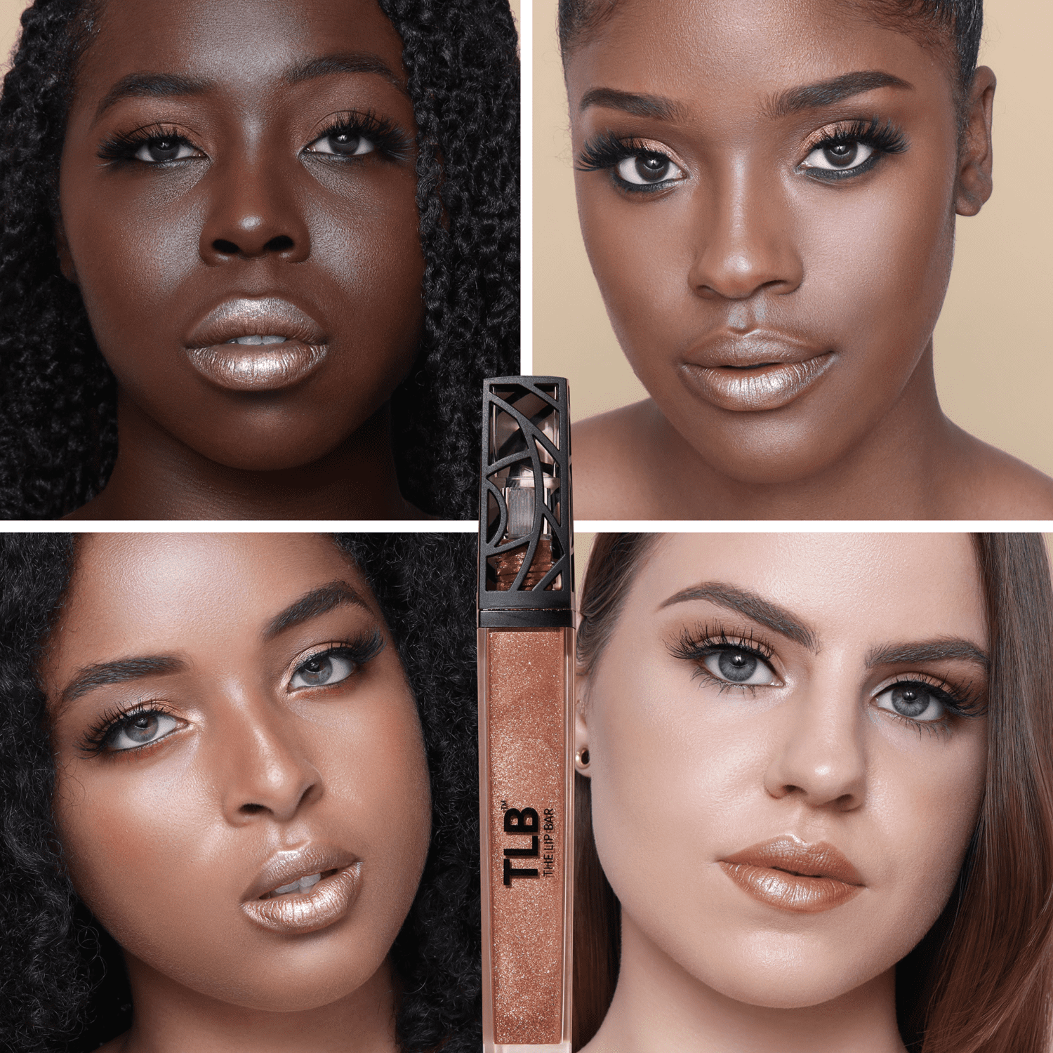 The Lip Bar Vegan Lip Gloss with Argan Oil, Goddess, 0.30 fl oz