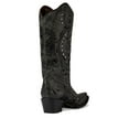 thumbnail image 5 of Corral Circle G Women's Black & Grey Embroidery Snip Toe Boots, 5 of 6