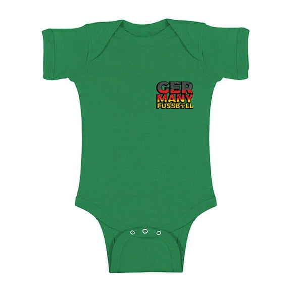 Awkward Styles Germany Fussball Baby Bodysuit Short Sleeve German Soccer Bodysuit for baby Germany One Piece Top Germany Soccer 2018 Baby Bodysuit Gifts from Germany German Flag One Piece Top