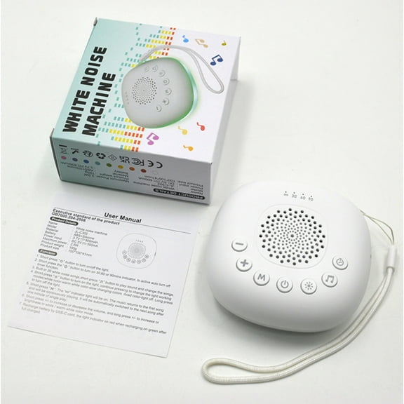 INSMART White Noise Sound Machine for Baby Adult Sleep with Night Light for Kids Bedroom and Adults(New Style)