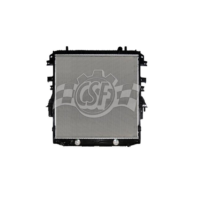 CSF Radiateur 3907 Rangée à un Cœur; Débit Réduit; Noyau en Aluminium avec Réservoirs en Plastique; avec Refroidisseur de Transmission; Sans Capuchon de Radiateur