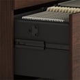 thumbnail image 4 of Studio C 2 Drawer Lateral File Cabinet in Black Walnut - Engineered Wood, 4 of 7