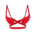thumbnail image 1 of Women‘s Deep U Push Up Multi-Way Convertible Plunge Bra, 1 of 6