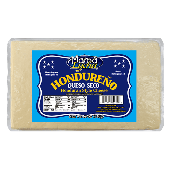 M. Lycha Queso Seco Hondureno 12/12 oz.