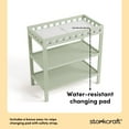 thumbnail image 5 of Storkcraft Morningside Infant Changing Table, Sage, 5 of 13