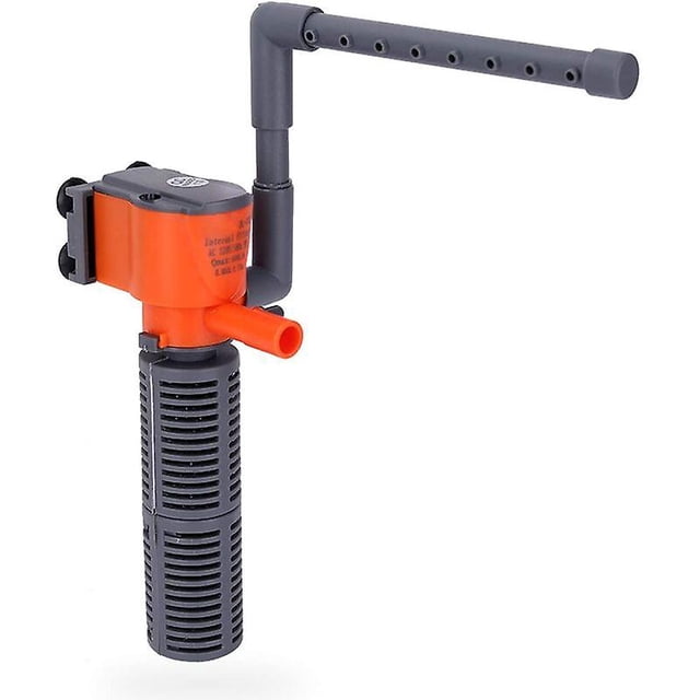 Sincero Filtro interno para acuario, filtro de esquina nano, bomba de agua para pecera, bomba sumergible 3 en 1, 10L-60L, bomba de filtro interno ajustable de 5W, adecuada