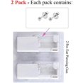 thumbnail image 2 of ZECATL 2 Pcs Self Ear Piercing Gun Disposable Self Ear Piercing Gun Kit Safety Ear Piercing Gun Kit Tool - 3mm Sliver, 2 of 7
