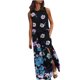 thumbnail image 2 of ICHUANYI Liquidación Moda Mujer Sexy Sin Mangas Impresión Fiesta Dobladillo Apertura Vestidos ICHUANYI WER2023082202676, 2 of 5
