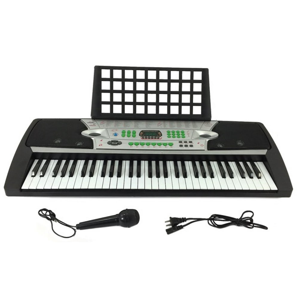 the electric keyboard