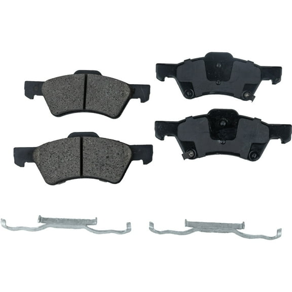 Brake Pad Set Compatible with 2001-2007 Dodge Grand Caravan Chrysler Town and Country 6Cyl 3.3L 3.8L 3.0L Front