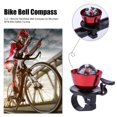 thumbnail image 4 of Sywqhk 2 en 1 bicicleta manillar campana brújula para MTB bicicleta seguridad ciclismo (rojo) Sywqhk Alta Calidad, 4 of 8