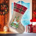 thumbnail image 2 of DIY 5D Pintura Diamantes Calcetines Navidad Arte Artesanía Lino para Fiesta Familiar, 2 of 8