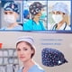 thumbnail image 3 of Paquete De 4 Gorros De Trabajo Para Enfermera, Servicio Prolongado, Color Puro, Botón Pulido Opaco, Gorros De Trabajo Multifuncionales Unisex, Uniformes De Trabajo sonducket AP008643-12, 3 of 5