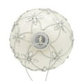 thumbnail image 3 of Kurt Adler 80MM Glass Silver Jeweled Ball Ornaments, 6-Piece Box, 3 of 5