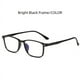 thumbnail image 4 of Gafas de miopía TR90 sin deformación, con película azul, espejo para miopía, lentes planas 806 para mujer, 4 of 5