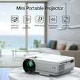 thumbnail image 4 of Mini Projector with WiFi Android 9.0 System Support 210in Display Same Screen Technique Movie Projector, 4 of 8