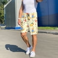 thumbnail image 6 of Naloa Colorful Cartoon Snail Men's Short Pajama Pants, Pj Shorts, Lounge Comfort Shorts-3X-Large, 6 of 6