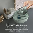 thumbnail image 4 of Pure Enrichment&Acirc;&reg; MistAire Silver Ultrasonic Cool Mist Humidifier - Lasts Up to 25 Hours, Whisper-Quiet Overnight Operation, 360&Acirc;&deg; Mist Nozzle, E, 4 of 7