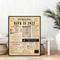thumbnail image 5 of 2nd Birthday Party Decor Poster 2 Years Ago Back In 2022, 5 of 5