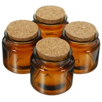 Homoyoyo Glass Votive Holder Romantic Living Room Brown 4Pcs