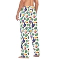 thumbnail image 3 of FORMRS Mens Pajama Pants with Pockets Soft Cotton Sleepwear Lounge Bottoms, Sizes S-2XL, Vibrant Toucans Pattern, 3 of 7