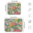thumbnail image 5 of Yayeee Dish Drying Mat for Kitchen Counter Ultra Absorbent Easy Clean Pad 18x16", Floral Pattern, 5 of 7