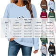 thumbnail image 6 of MexChoioe Women's Halloween Pumpkin Graphic Crewneck Sweatshirt Long Sleeve Casual Fall Winter Holiday Pullover Top, 6 of 7