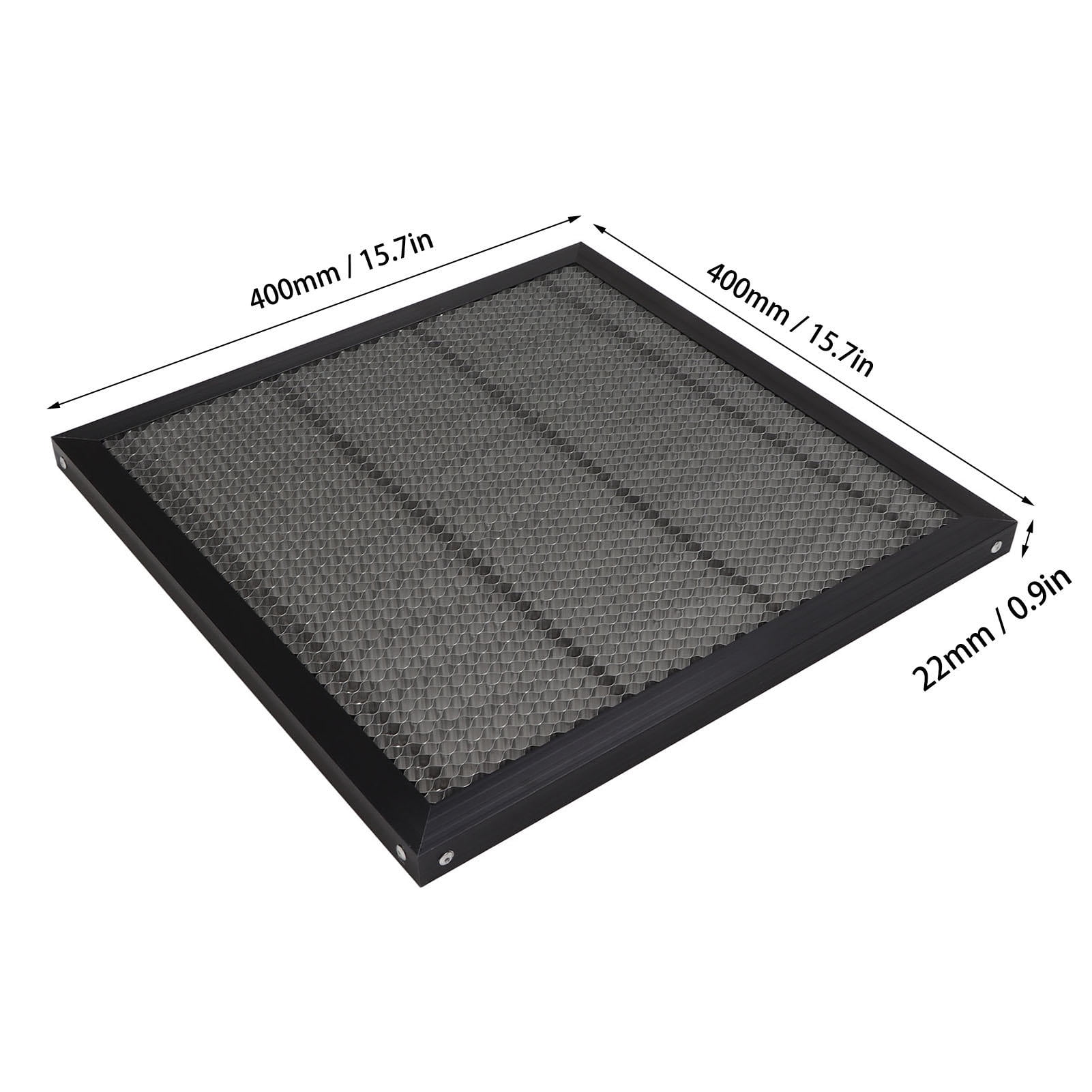 Suodoka 400x400mm Aluminum Alloy Cutting Platform – Mesh Design, Heat‑Dissipating, CNC‑Machined, Ideal for Laser & Wood Cutting